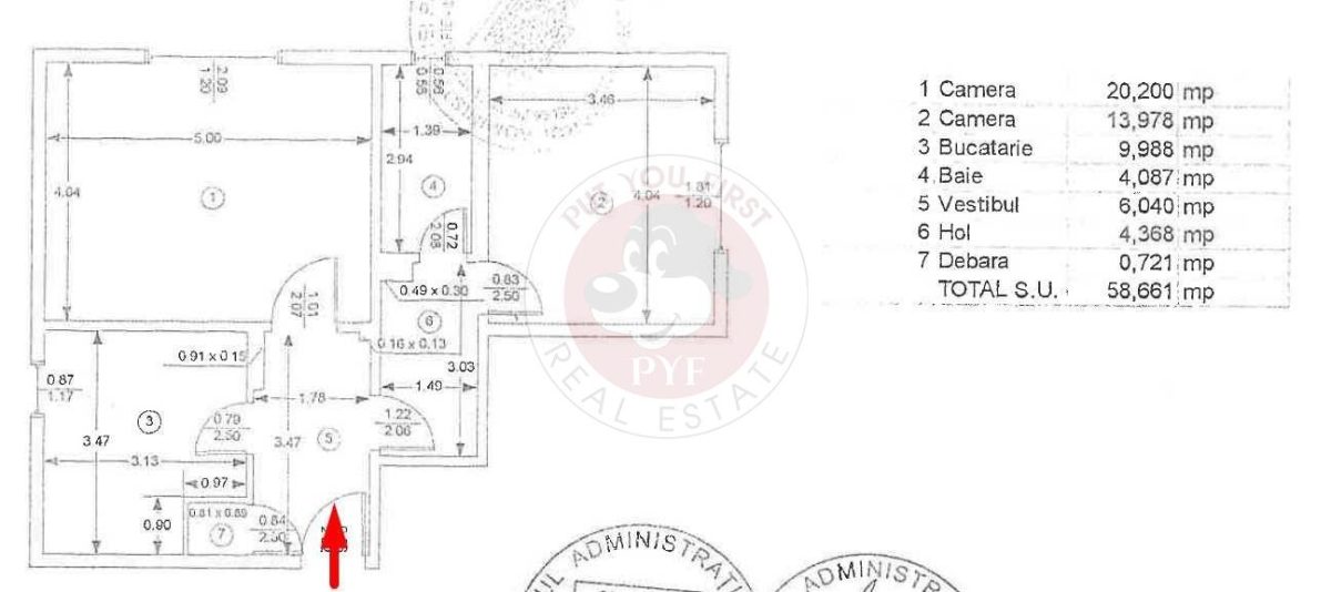 Prosper Mall | 2 camere | 59mp | Decomandat | B13077 - foto 7