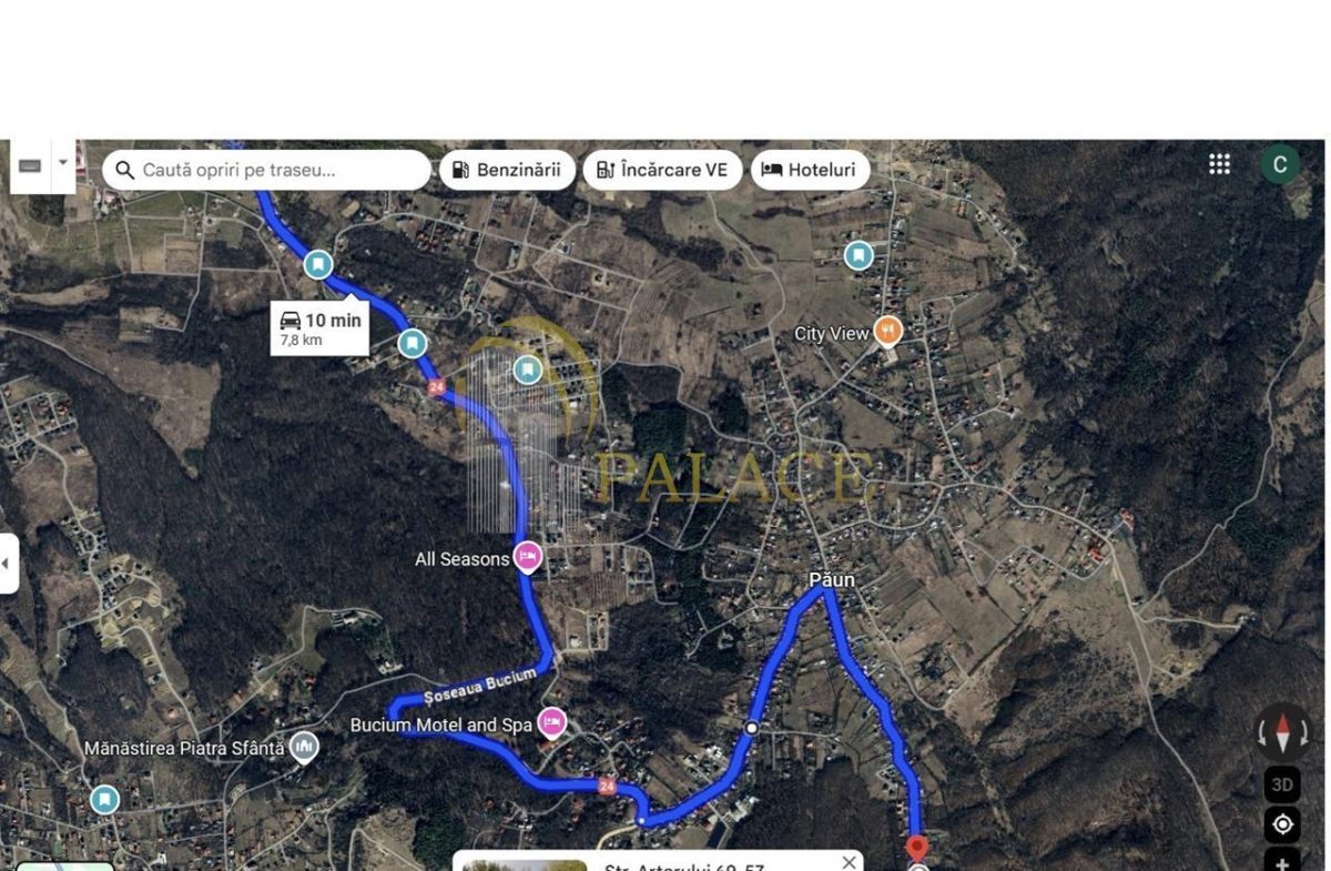 Teren intravilan 10.000 mp , Bucium ,Paun, zona linistita - foto 2