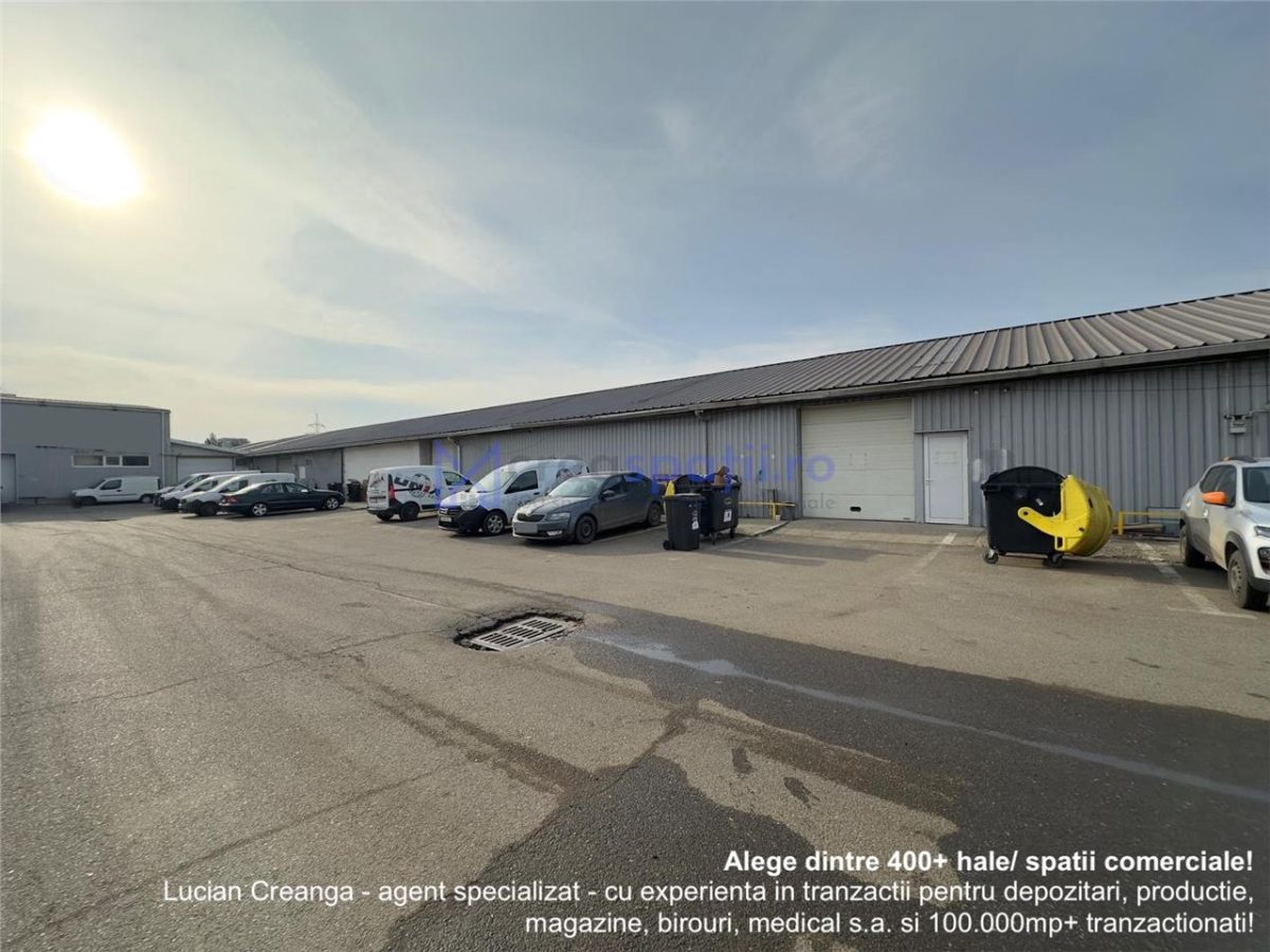 Hala de la 265mp la 530mp, centura, Tatarasi, intre Lidl si Kaufland - 