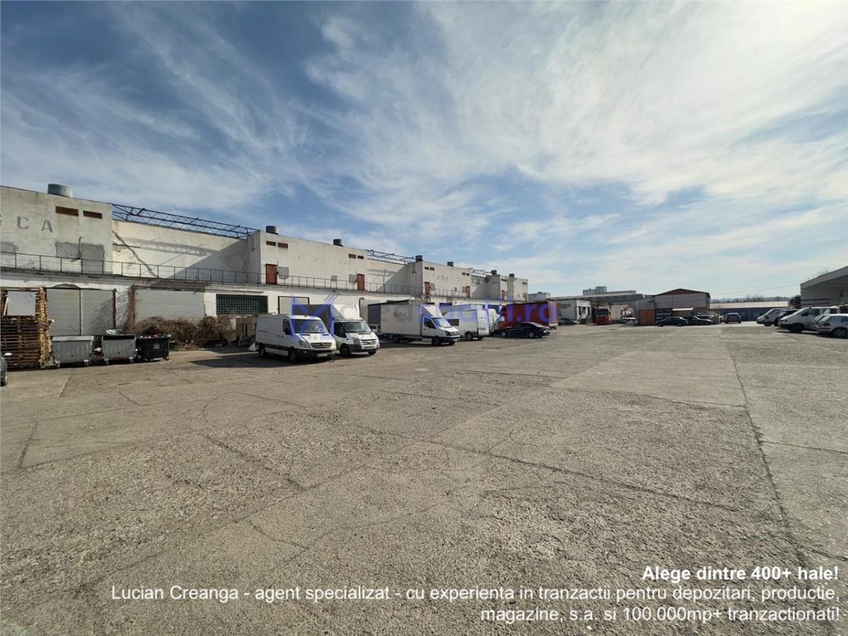 Hala depozitare cu rampă, de la 800mp la 2000mp, bld. Metalurgiei, Iași - 
