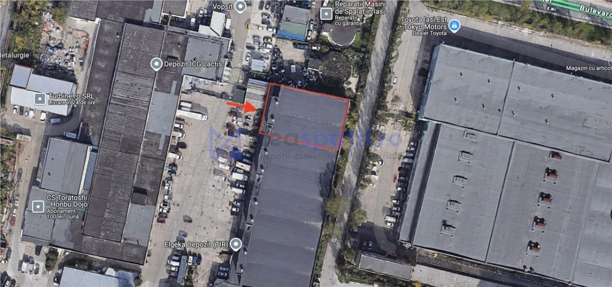 Hala depozitare cu rampă, de la 800mp la 2000mp, bld. Metalurgiei, Iași - foto 2