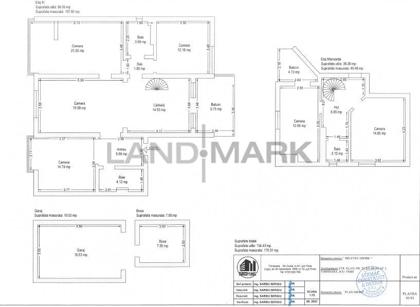Apartament in asociatie, renovat, 6 cam 2 nivele cu garaj Elisabetin - foto 4