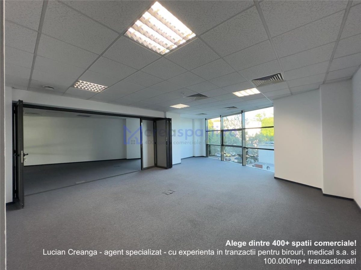 Spatiu birouri, OS sau 2 camere, 81mp, Tudor Center - 