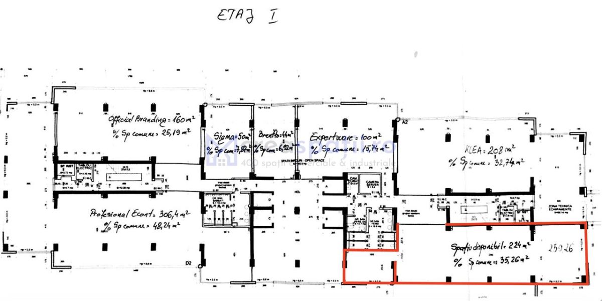 Spatiu birou, medical, salon, de la 100mp la 260mp, sos. Nationala - foto 8