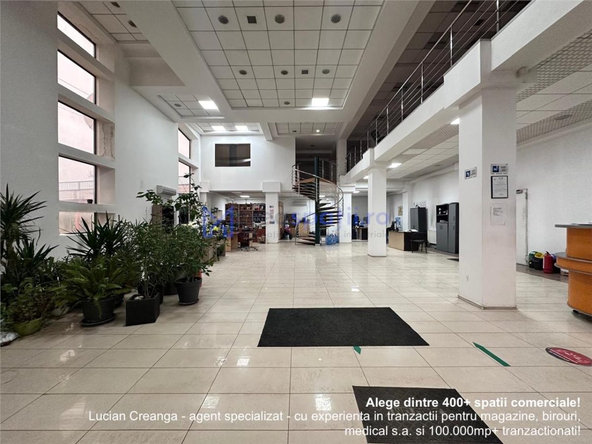 Showroom 330mp, rond Mall Moldova - Iasi