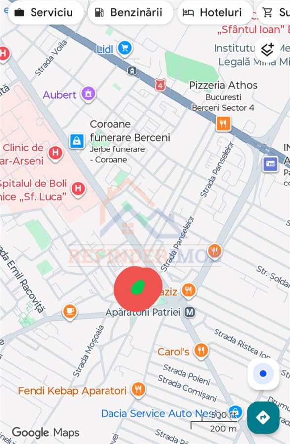 Apartament 2 camere mobilat modern Metrou Aparatorii Patriei - 