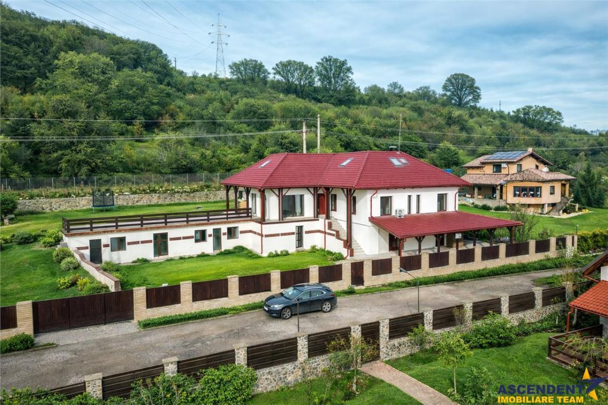 Proprietate premium cu SPA,sauna,casa oaspeti,teren 1.348 mp,acces padure, Sfantu Gheorghe,Simeria (Evergreen) - 