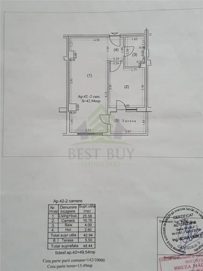 SOS. SALAJ, DREAM RESIDENCE, 49 MP ETAJ 4/6 LOC DE PARCARE - foto 14