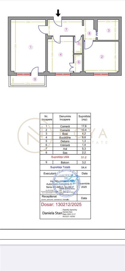 Apartament cu 2 camere Renovat bloc reabilitat | Militari Rasaritului Lujerului - foto 9