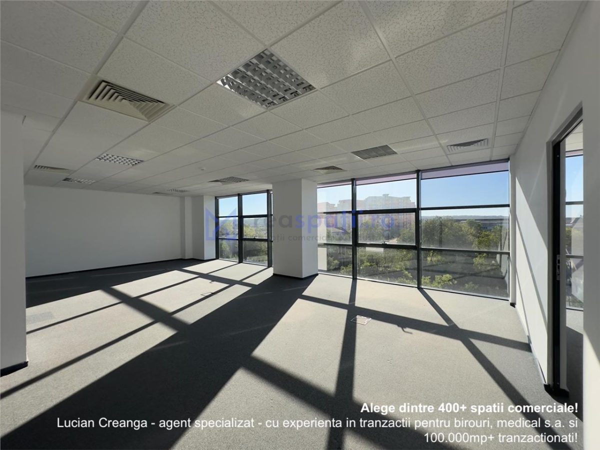 Spatiu office, 2 camere, 92mp, Tatarasi Tudor Center - 