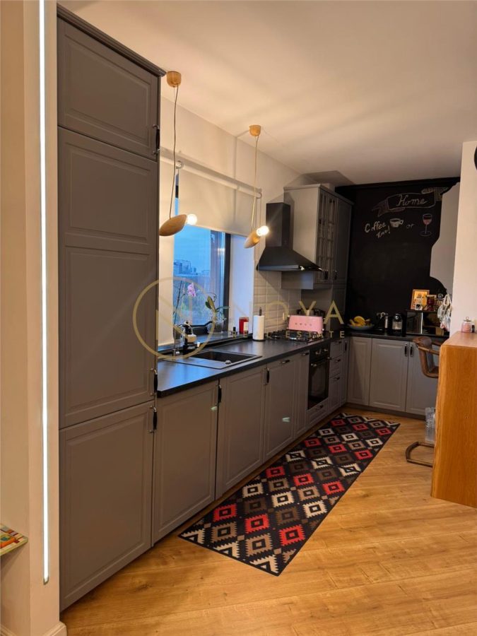 Apartament de vanzare cu 3 camere 4City Pipera, mobilat cu parcare - 