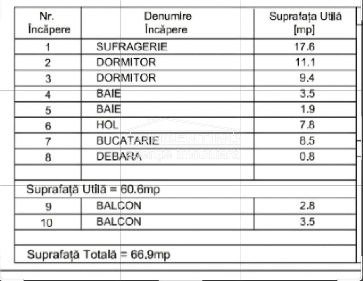 Se vinde apartam. 3 camere , etaj1, liber, Biserica Greci , Pizza Marina - foto 3