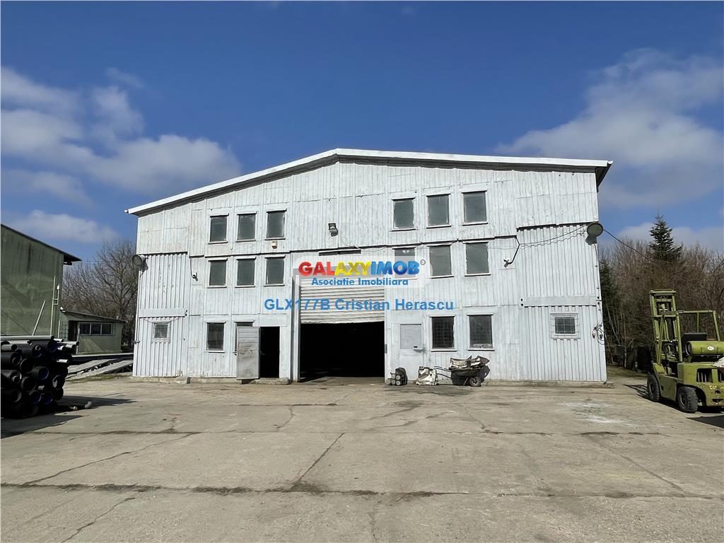 Hala 400 mp Pod Rulant 2T Birouri 100 mp Platforma Betonata 2500 mp - 