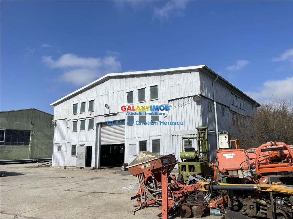 Hala 400 mp Pod Rulant 2T Birouri 100 mp Platforma Betonata 2500 mp - foto 2