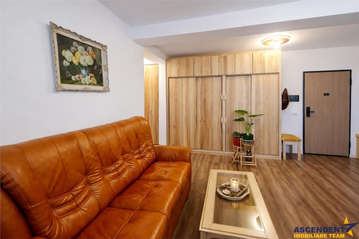 Rezidenta cu vibe de vacanta, mobilata, accesorizata cu terasa, boxa si parcare - foto 12