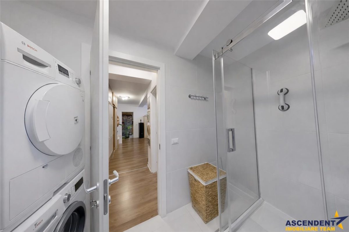 Rezidenta cu vibe de vacanta, mobilata, accesorizata cu terasa, boxa si parcare - foto 7