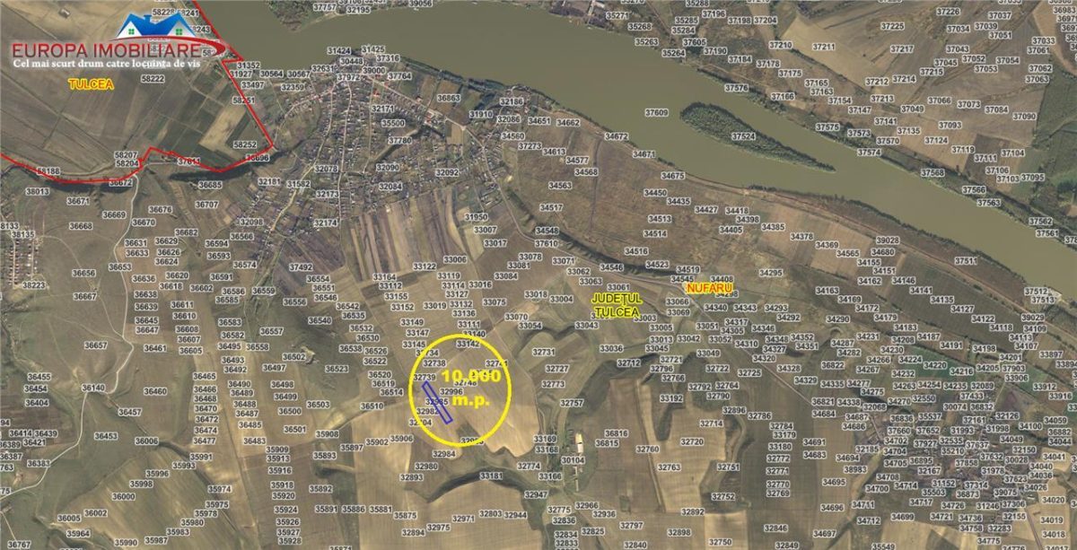 Teren agricol de vanzare Nufaru - 