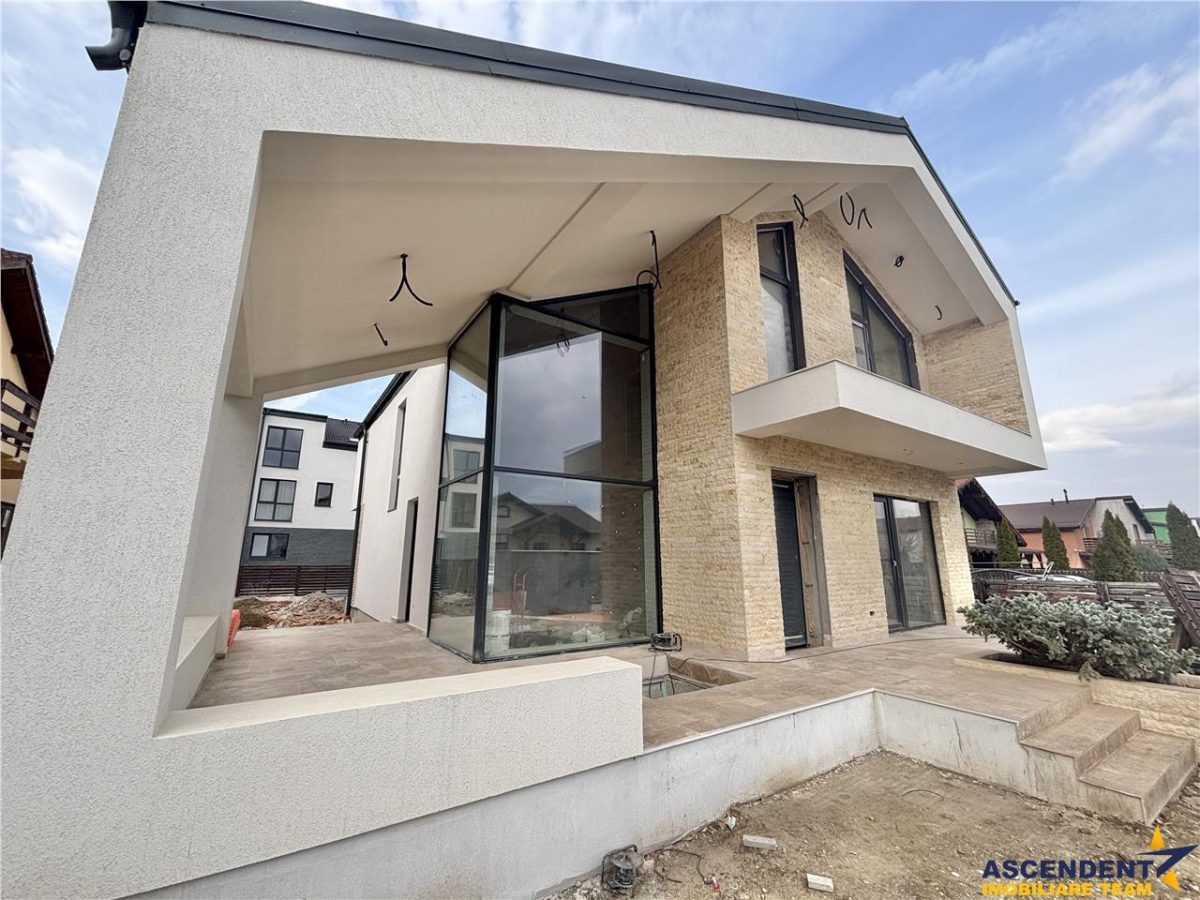 Vila moderna, unica prin design si arhitectura, la cheie, Sanpetru, Brasov - foto 13