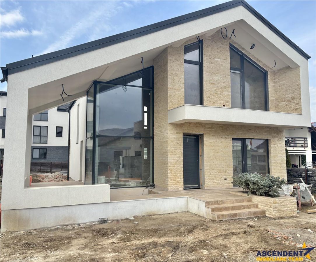 Vila moderna, unica prin design si arhitectura, la cheie, Sanpetru, Brasov - foto 15