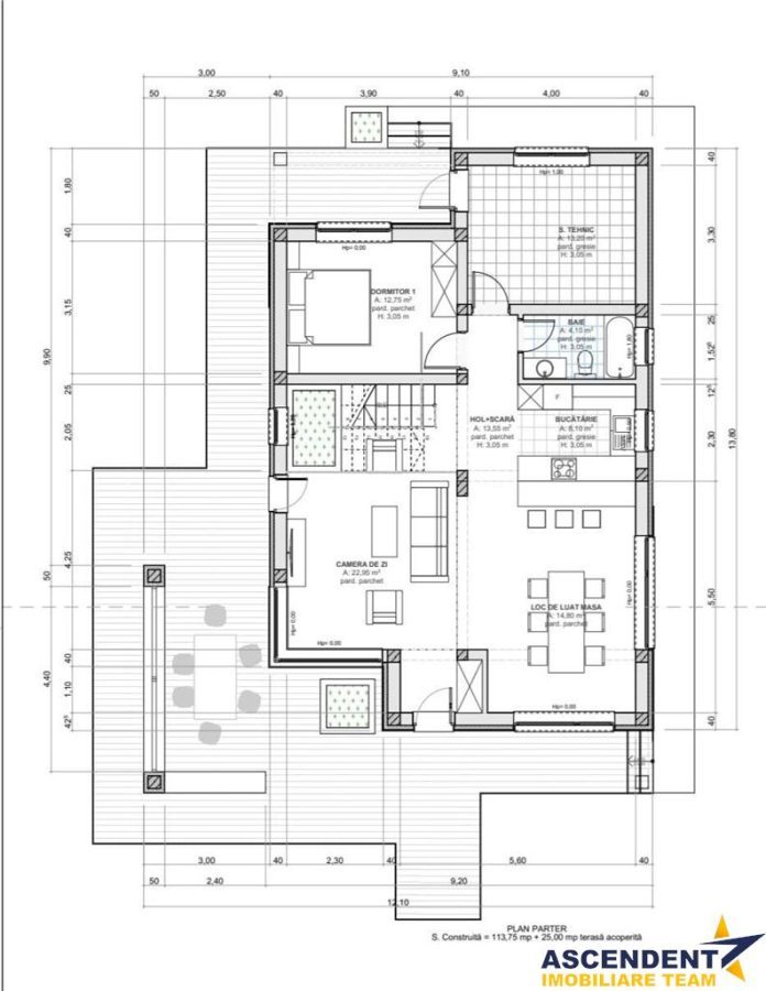 Vila moderna, unica prin design si arhitectura, la cheie, Sanpetru, Brasov - foto 18