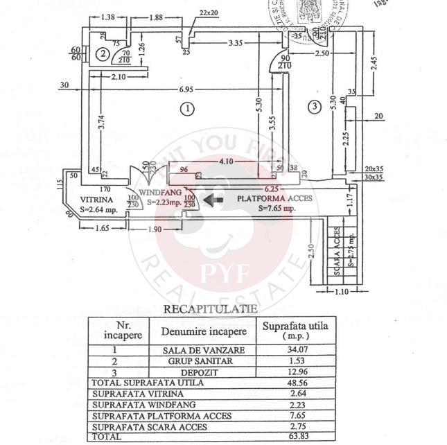 Parc Plumbuita | Spatiu comercial | 64 mp | Decomandat | B13149 - foto 9