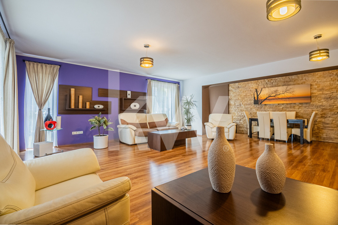 Apartament 3 camere 130 mp utili, gradina propri, Avantgarden – 0% comision - Brasov