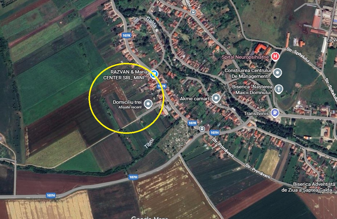 Teren intravilan Galda de Jos, 2100 mp - Galda de Jos