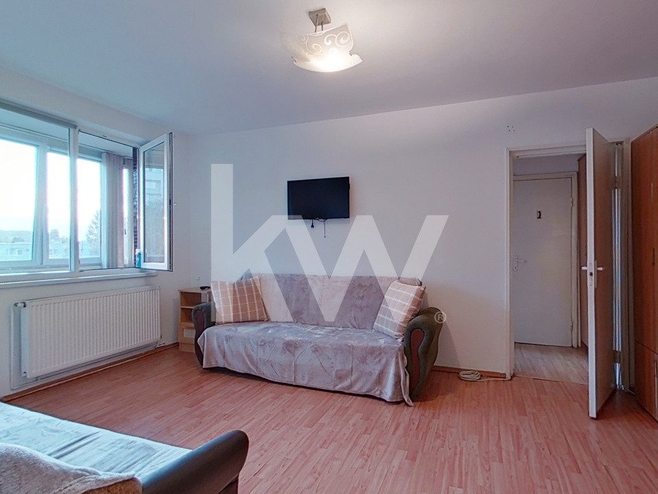 Inchiriere apartament 2 camere, mobilat si utilat + balcon de 11mp - zona Astra - foto 3