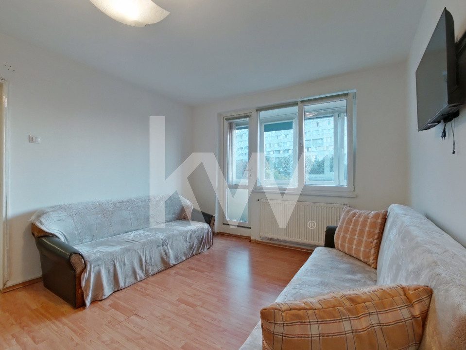 Inchiriere apartament 2 camere, mobilat si utilat + balcon de 11mp - zona Astra - foto 4