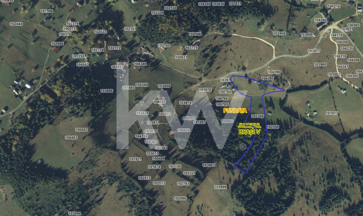 Teren Fundata, Brasov, intravilan, extravilan. COMISION 0% pret bun - foto 6