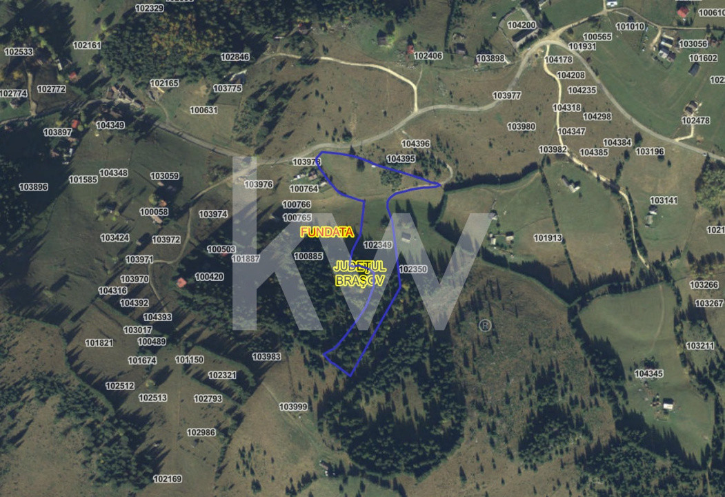 Teren Fundata, Brasov, intravilan, extravilan. COMISION 0% pret bun - foto 8