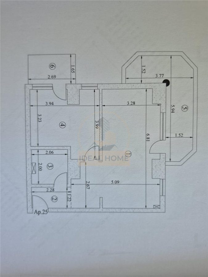 Apartament cu 2 camere - intabulat - mobilat si utilat - foto 12