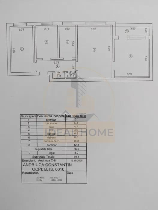 Apartament 3 camere Bulevard Cantemir - foto 2