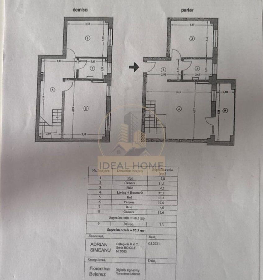 Apartament 3 camere plus 2 locuri de parcare Valea Lupului - foto 4