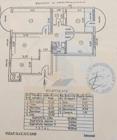 Pacurari - 4 camere decomandat - etaj intermediar - foto 8