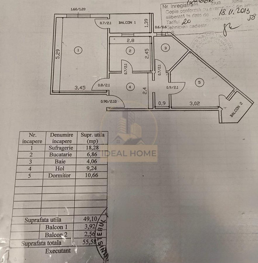 Tomesti - 2 camere decomandat - etaj intermediar - renovat complet - foto 13