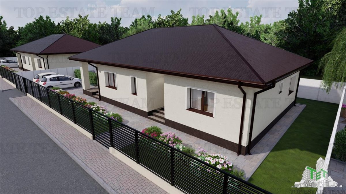 Casa parter 4 camere incalzire in pardoseala in Domnesti - foto 5