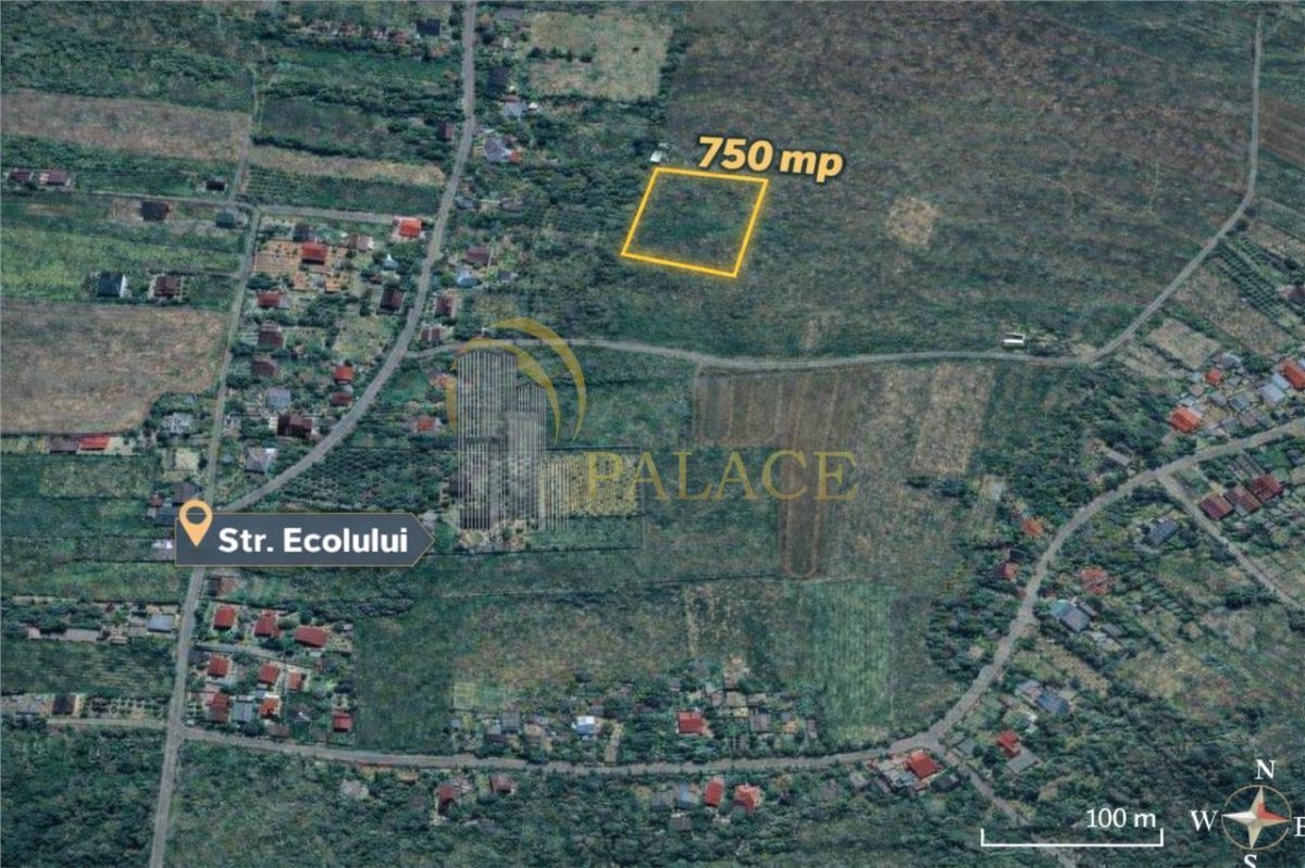 Teren pentru casa, 750 mp , Ciurea - 