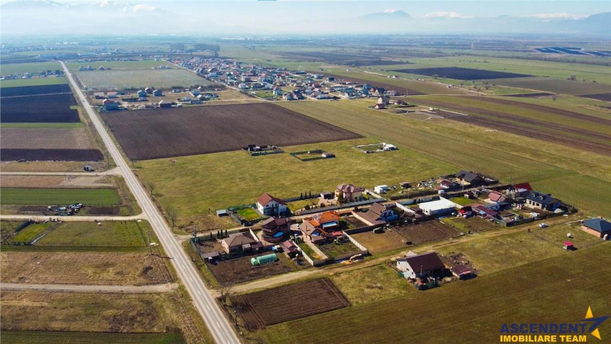 Teren intravilan 18.200mp, cu PUZ si PUD, ideal constructi case, Bod, Brasov. - foto 3