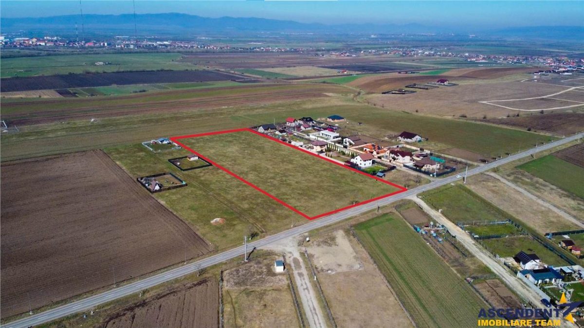 Teren intravilan 18.200mp, cu PUZ si PUD, ideal constructi case, Bod, Brasov. - foto 4