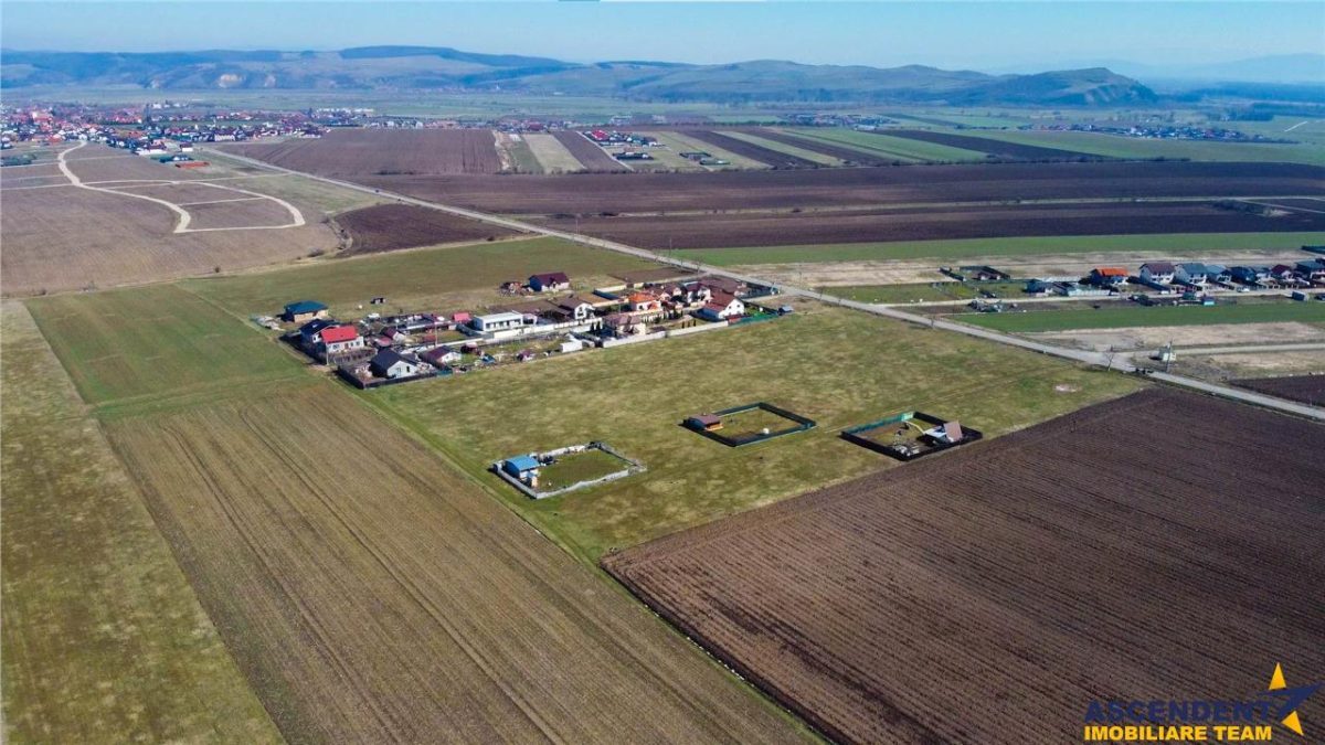 Teren intravilan 18.200mp, cu PUZ si PUD, ideal constructi case, Bod, Brasov. - foto 7