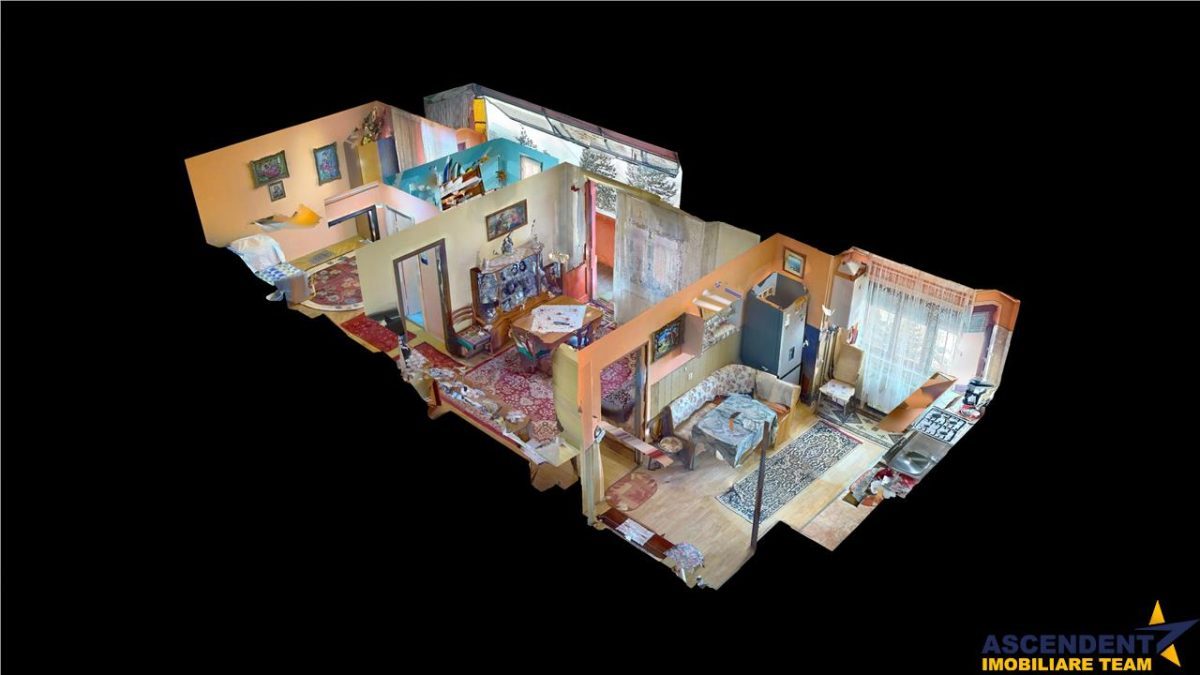 Apartament cu potential,areal verde, panorama,terasa,zona A,Tudor,Targu Mures - foto 14