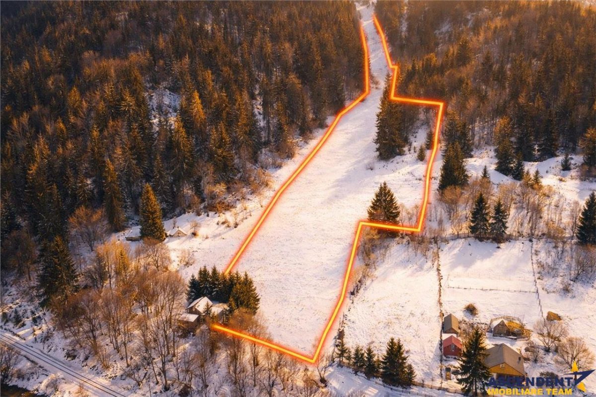 FILM!Teren 7.800mp,fosta partie de schi,investitie turistica/agrement,Lunca Bradului,Mures - 