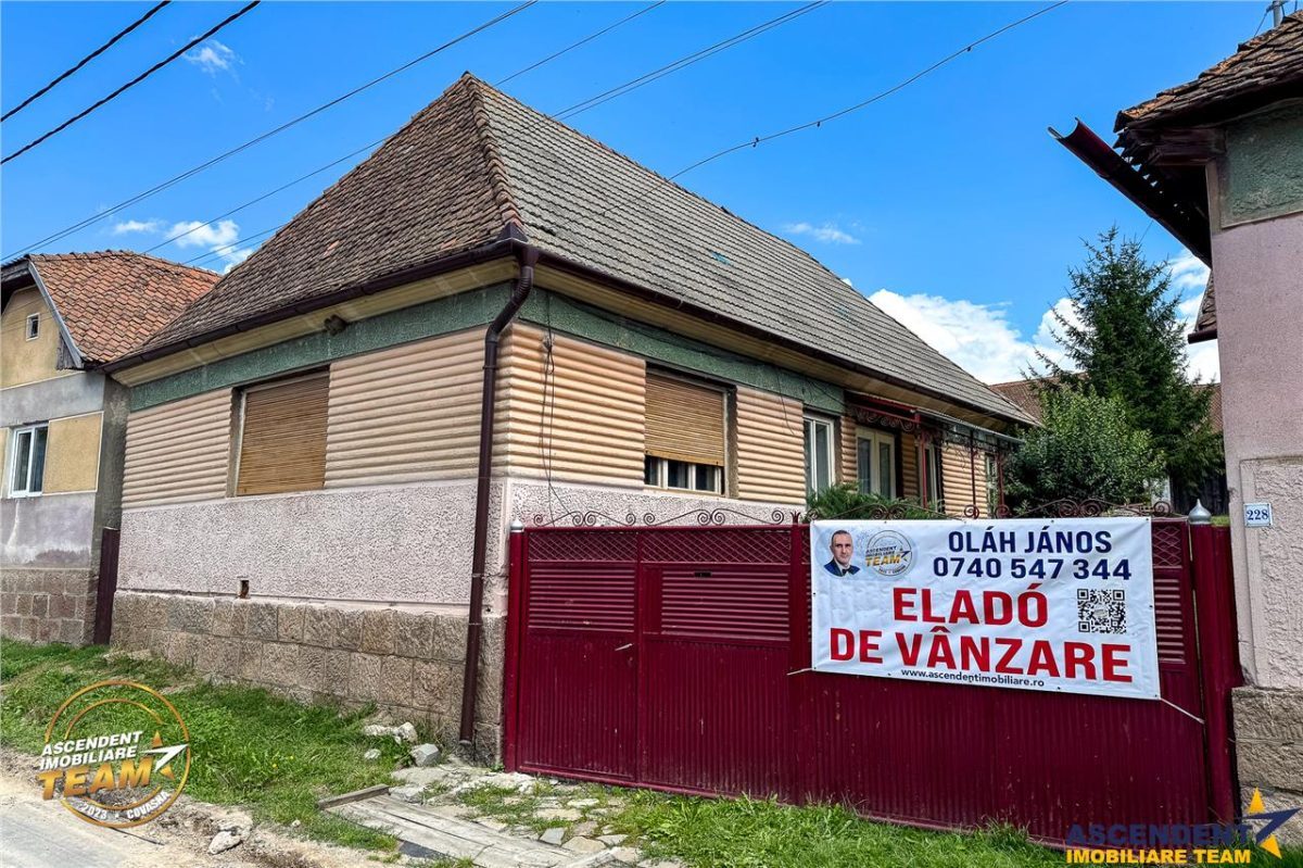 FILM!Doua case traditionale,pe domeniu cu peste 5.000mp teren,Bixad,Covasna - foto 3