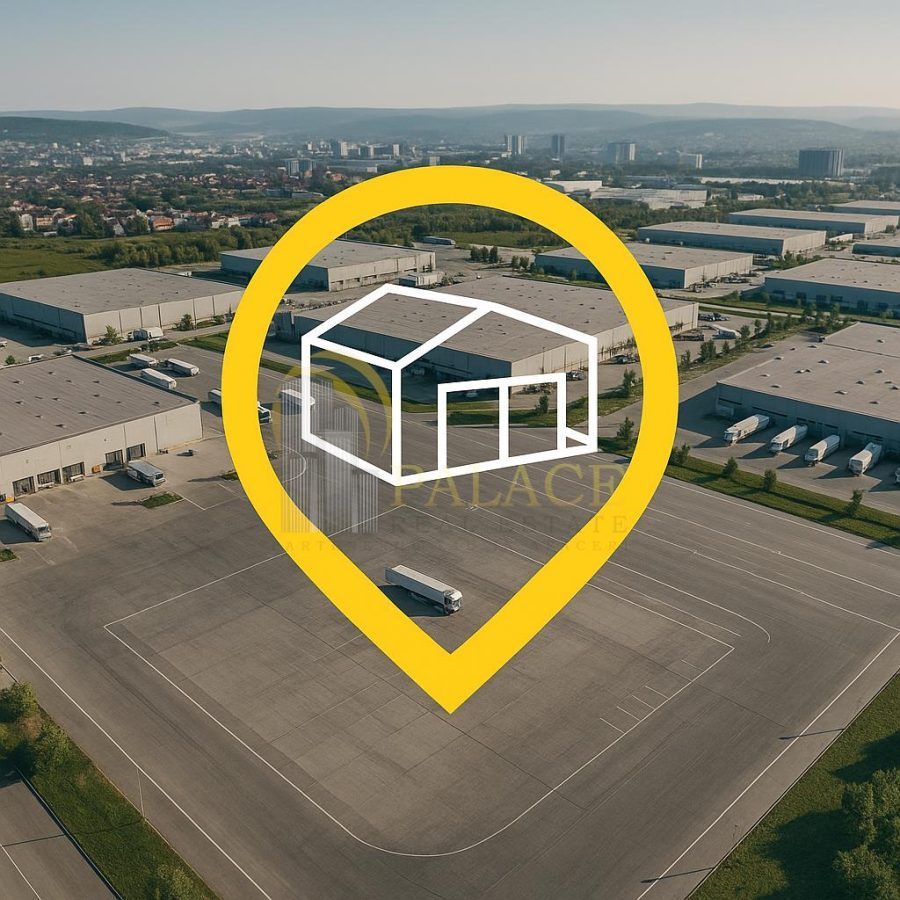 Teren Industrial 4580 mp Letcani, Platforma Betonata - foto 3