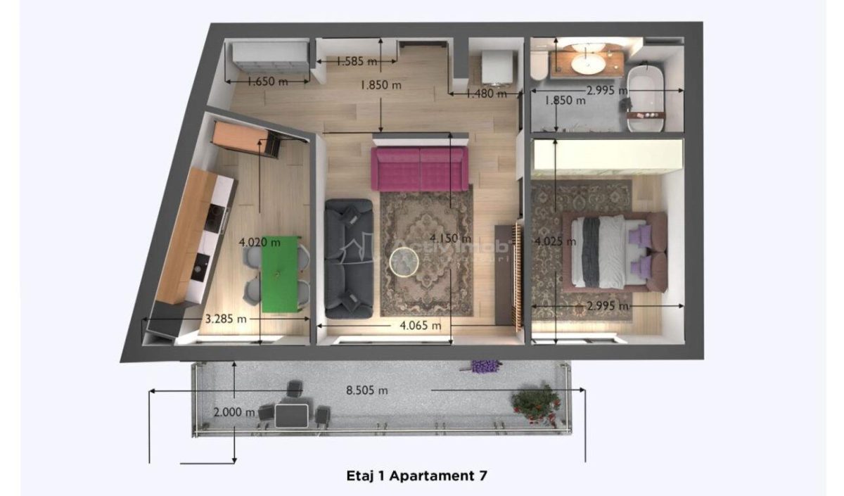 Proiect imobiliar Nou - Direct de la dezvoltator - Malul Crisului - foto 15