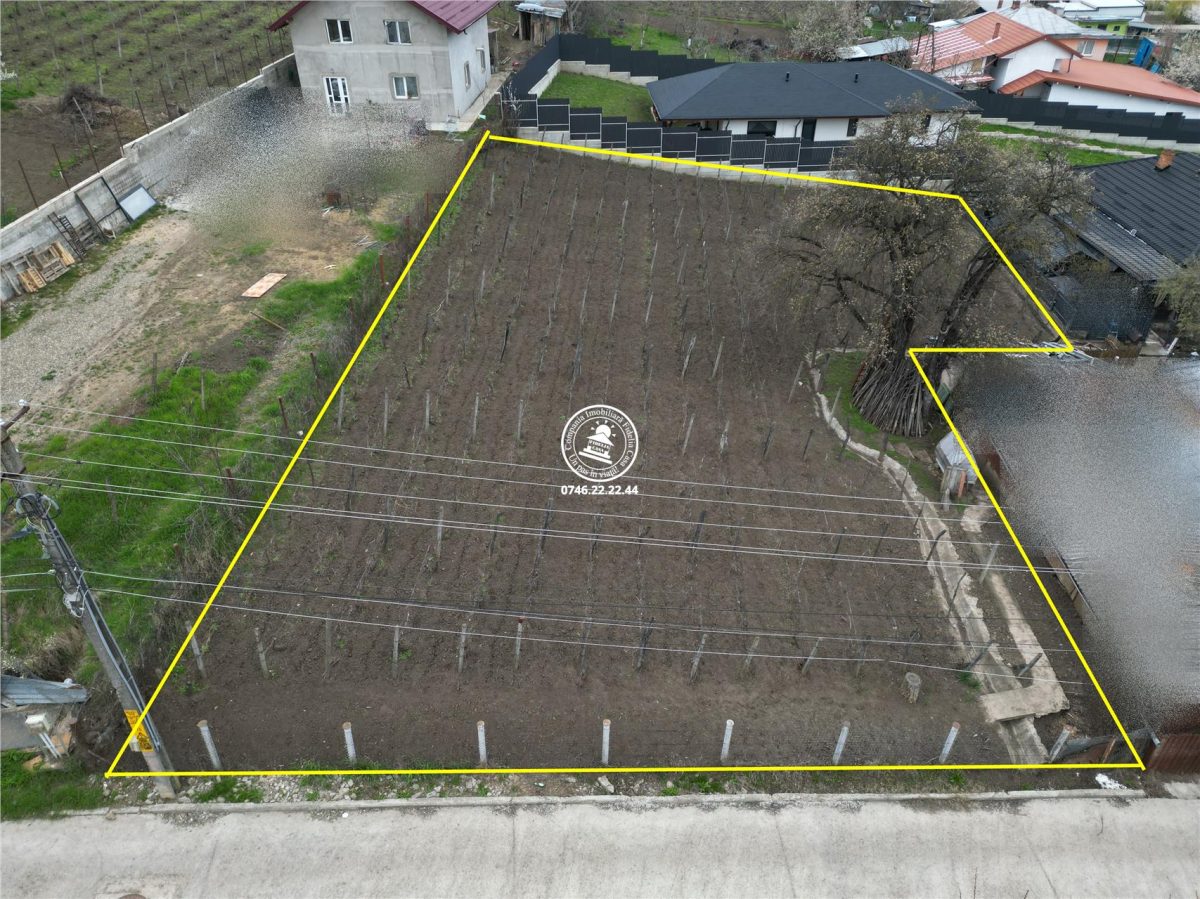 Teren intravilan 842 mp , asfalt , toate utilitatile - Valea Lupului , Iasi - foto 4