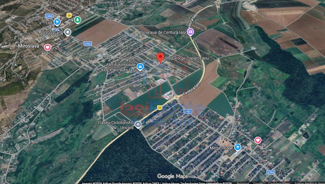 Miroslava str. G. Toparceanu TEREN 459mp intravilan cu toate utilitatile - foto 4