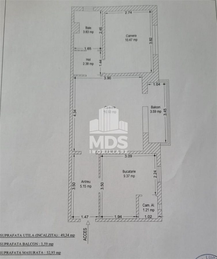 Mobilat si utilat in bloc anvelopat aproape de Iulius Mall - foto 13
