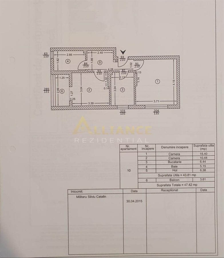 Apartament 2 camere 12 Minute Dimitrie Leonida - foto 9